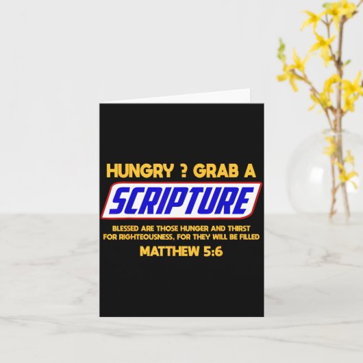 Funny Scripture , Bible Verse, Famous Scriptures,  カード (黄色い花)