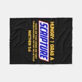 Funny Scripture , Bible Verse, Famous Scriptures,  フリースブランケット (正面(横))