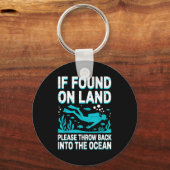 Funny Scuba Diving Art For Men Women Scuba Dive Sc キーホルダー (正面)