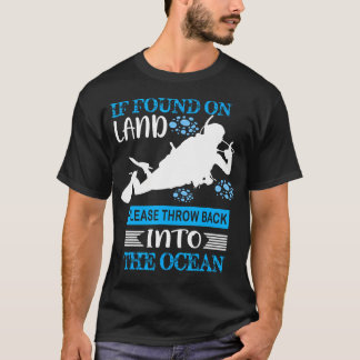 Funny Scuba Diving Saying Men Women Freediving Dee Tシャツ