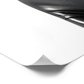 Funny Sea Lion Bathroom Art Print, Toilet Paper ポスター (角)