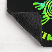 Funny Sea Turtle Just Keep Swimming Ocean Beach Va マウスパッド (コーナー)