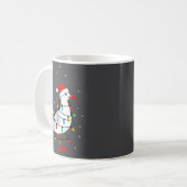 Funny Seagull Bird Christmas Animal Lover コーヒーマグカップ (正面左)