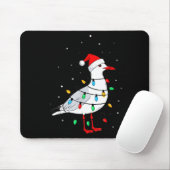 Funny Seagull Bird Christmas Animal Lover マウスパッド (マウス)