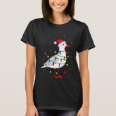 Funny Seagull Bird Christmas Animal Lover  Tシャツ (正面)