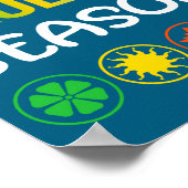 Funny Season Ukulele  ポスター (角)