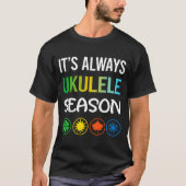 Funny Season Ukulele  Tシャツ (正面)