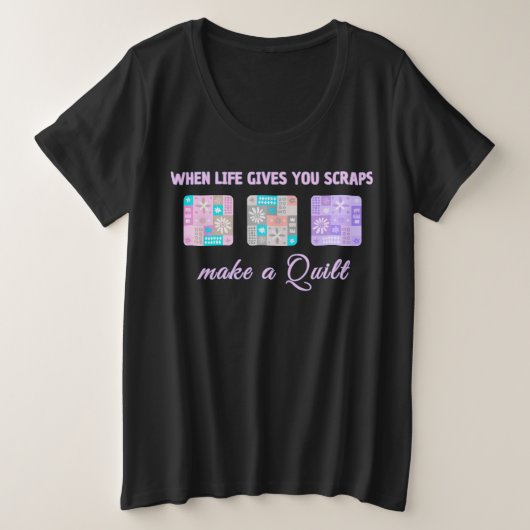 Funny Sewing - Seamstress - Fabric Lover Gift プラスサイズTシャツ (デザイン正面)
