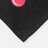 Funny Shark Christmas Tree  フリースブランケット (角)