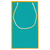 Funny Shark Cyber Security Expert スモールペーパーバッグ (裏面)