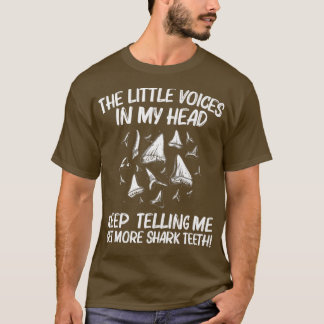 Funny Shark Tooth For Men Women Shark Teeth Fossil Tシャツ