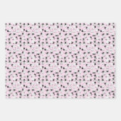 Funny Sheep Having Fun ラッピングペーパーシート (正面3)