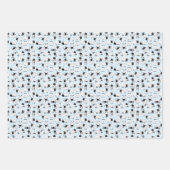 Funny Sheep Having Fun ラッピングペーパーシート (正面2)