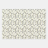 Funny Sheep Having Fun ラッピングペーパーシート (正面)