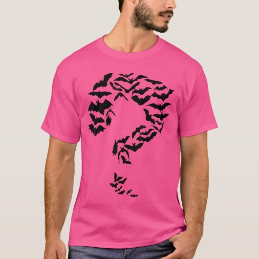 Funny Sheldon Nerdy Bats Question Mark Comic Hero  Tシャツ (正面)