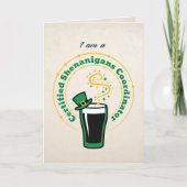 Funny Shenanigans Drinking Card – Party カード (正面)