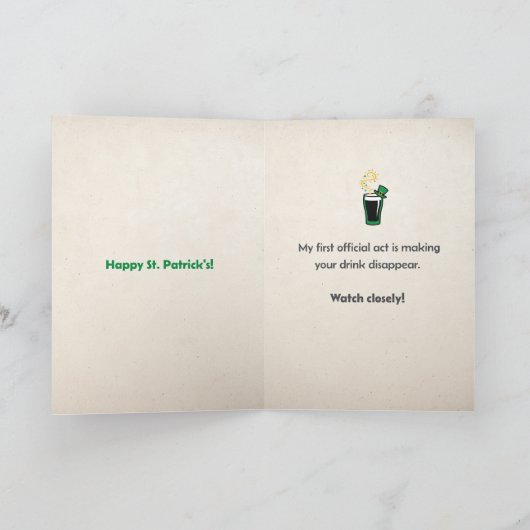 Funny Shenanigans Drinking Card – Party カード (内部)