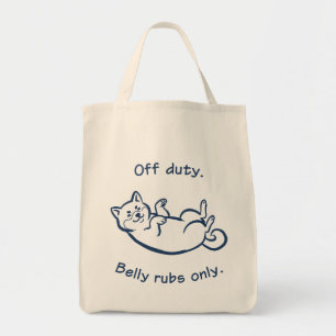 Funny Shiba Inu Belly Rubs Only Tote Bag トートバッグ