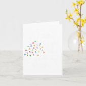 Funny Shine Bright Like A Call Light Christmas Pca カード (黄色い花)