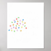 Funny Shine Bright Like A Call Light Christmas Pca ポスター (正面)