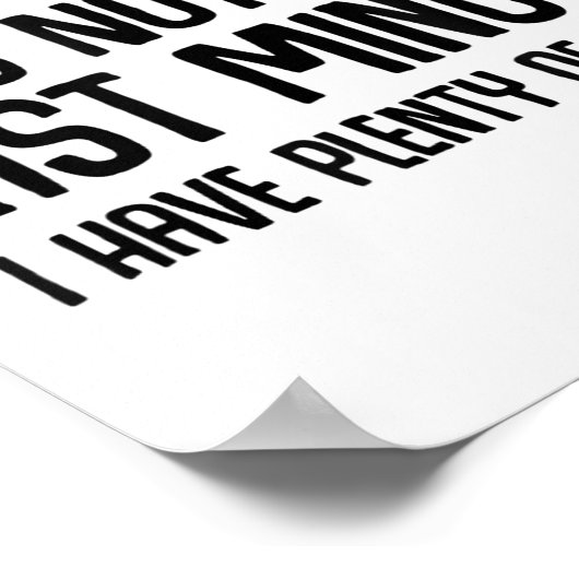 Funny Shirts About Being Late Don't Rush Me Funny  ポスター (角)