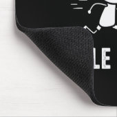 Funny Short Legs Jokes Memes Wait for Me マウスパッド (コーナー)