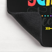 Funny Short School Teacher Quote Saying Pre School マウスパッド (コーナー)