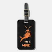 Funny shrimp ラゲッジタグ (正面縦)