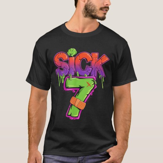 Funny Sick Seven 67 Funny Meme Sick Of 7 Tシャツ (正面)
