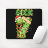 Funny Sick Seven Meme 67 Six Seven Santa Hat Chris マウスパッド (マウス)