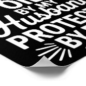 Funny Siled Wife Art For Women Girls Mpy Old Husba ポスター (角)