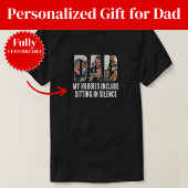 Funny Silence Lover Dad Gift Tシャツ