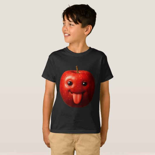 Funny Silly Gen Z Meme Brainrot Humor Tongue Out  Tシャツ (正面フル)