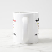 Funny Silver Anniversary Mug Gif ジャンボコーヒーマグカップ (裏面)