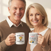 Funny Silver Wedding Anniversary Mug Gift ジャンボコーヒーマグカップ