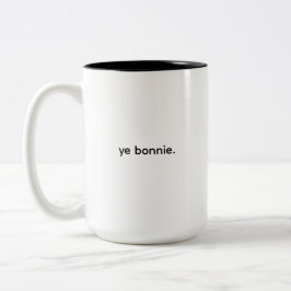 Funny Simple Scottish Mug ツートーンマグカップ