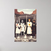 Funny Sir Lancelot and Tim the Enchanter spoof キャンバスプリント (正面)