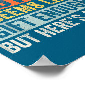 Funny Sister Sarcastic Sibling Humor Quote From Br ポスター (角)