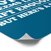 Funny Sister Sarcastic Sibling Humor Quote From Br ポスター (角)