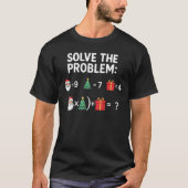 Funny Six Seven 67 Math Meme Christmas Teacher Tシャツ (正面)