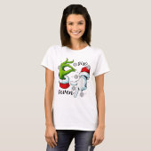 Funny Six Seven 67 Meme 6 7 Christmas Elf Hand Boy Tシャツ (正面フル)