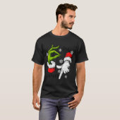 Funny Six Seven 67 Meme 6 7 Christmas Elf Hand Boy Tシャツ (正面フル)