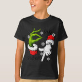 Funny Six Seven 67 Meme 6 7 Christmas Elf Hand Boy Tシャツ (正面)