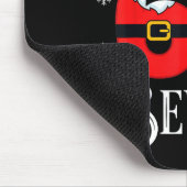 Funny Six Seven 67 Meme 6 7 Elf Santa Christmas Pa マウスパッド (コーナー)