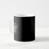 Funny Six Seven 67 Meme For 100th Day Of School Ki コーヒーマグカップ (正面左)