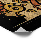 Funny Six Seven 67 Meme Internet Meme Ufo Gen Alph ポスター (角)