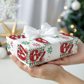 Funny Six Seven 67 Meme Retro Xmas Humor Christmas ラッピングペーパー