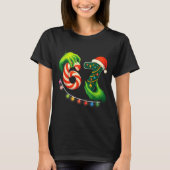 Funny Six Seven 67 Meme Santa Christmas Brainrot P Tシャツ (正面)