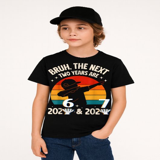 Funny Six Seven “67” NYE Kids New Year 2026-2027  Tシャツ