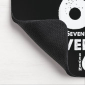 Funny Six Seven 6 7 Christmas Tree Meme Christmas  マウスパッド (コーナー)